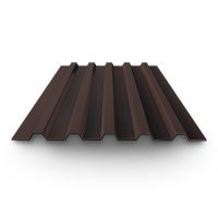 Профнастил окрашенный С20 0,45х1100(1150)х2000 RAL 8017 шок-кор Уценка