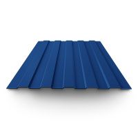 Профнастил окрашенный С8 0,45х1150(1200)х2000 RAL 5005 синий Уценка